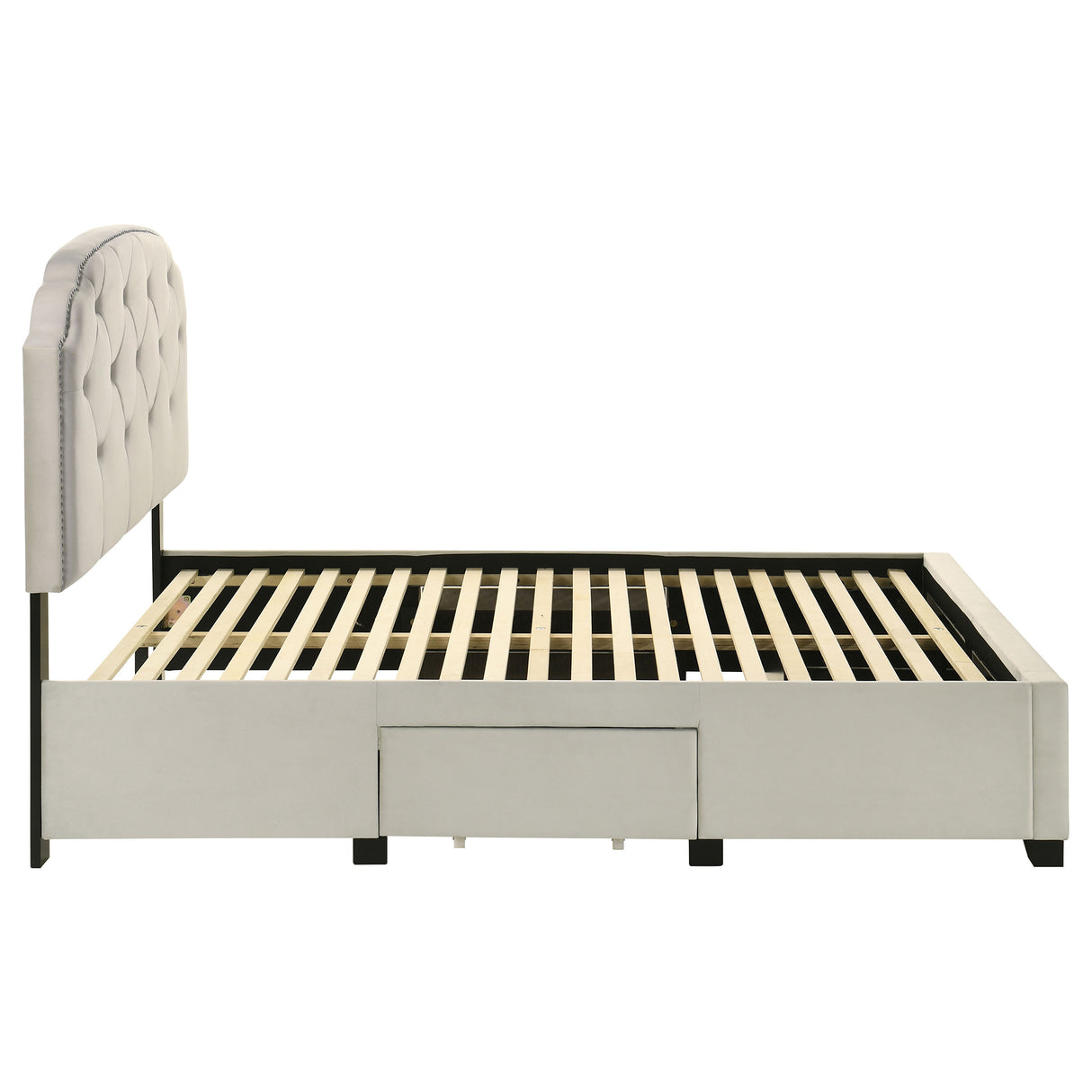Marianna Panel Platform Storage Bed - Furniture World