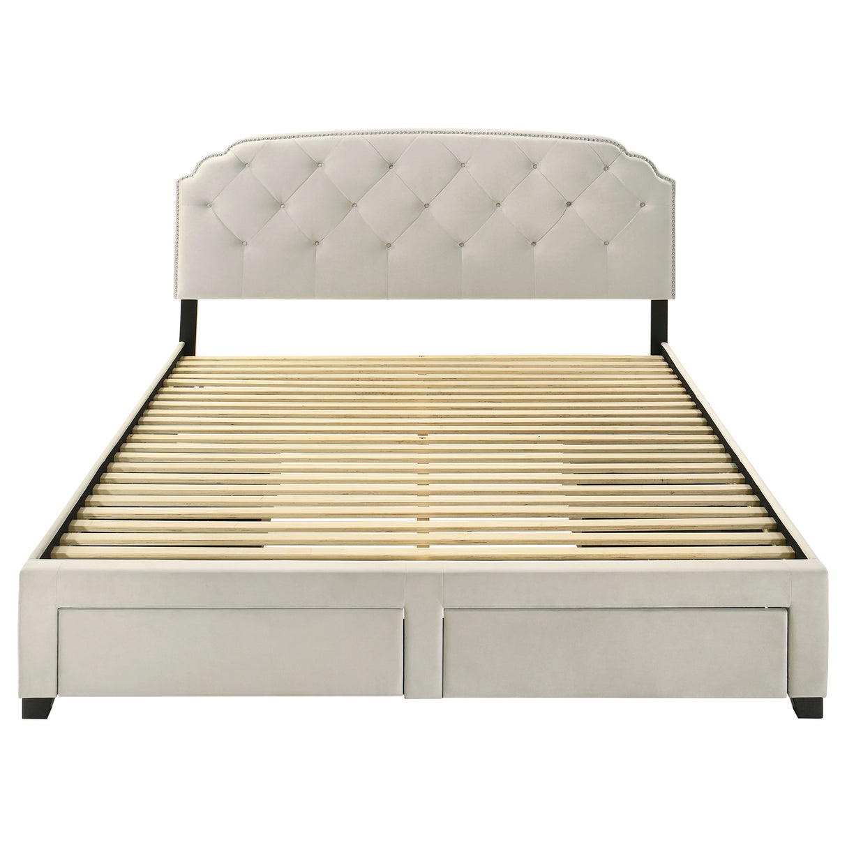 Marianna Panel Platform Storage Bed - Furniture World