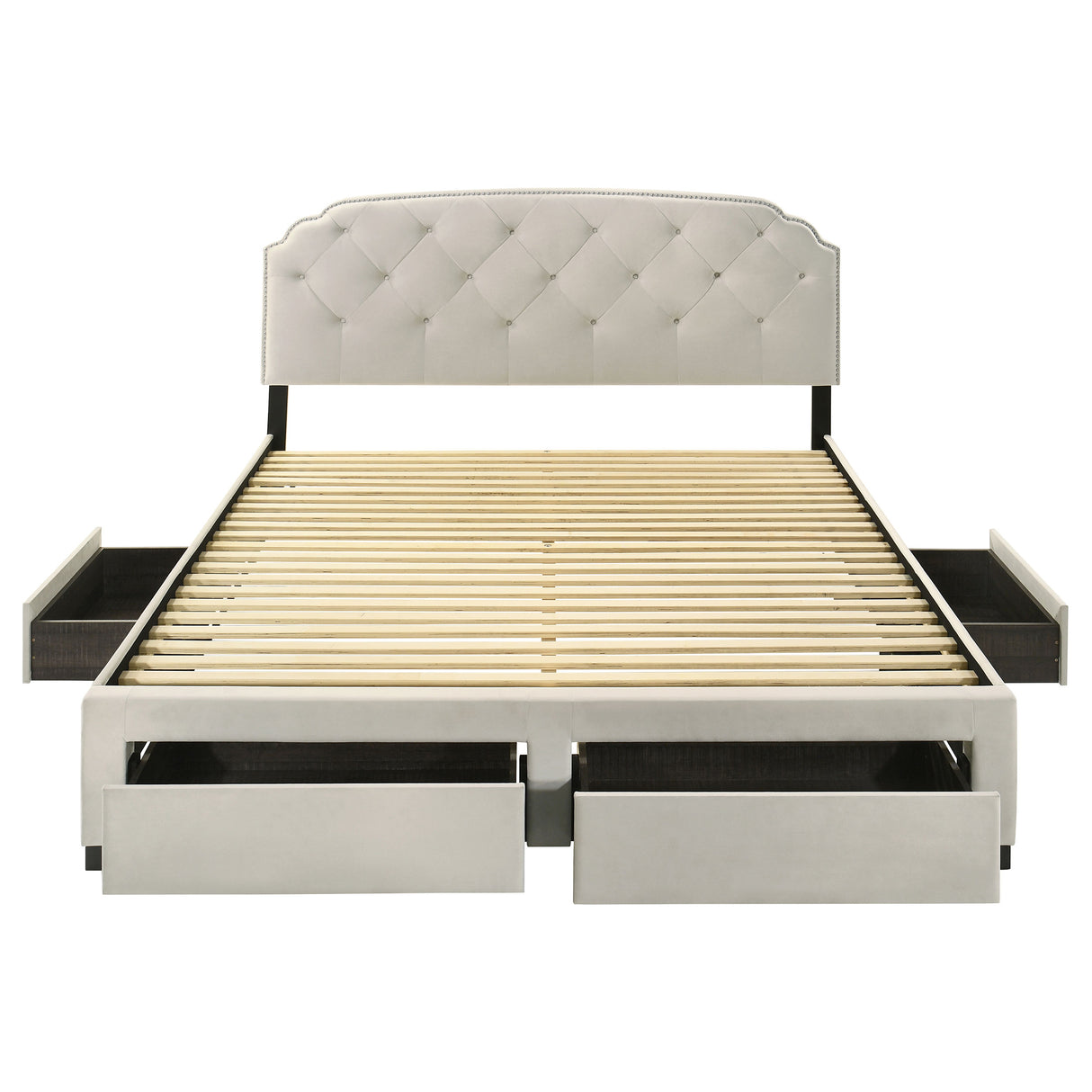 Marianna Panel Platform Storage Bed - Furniture World