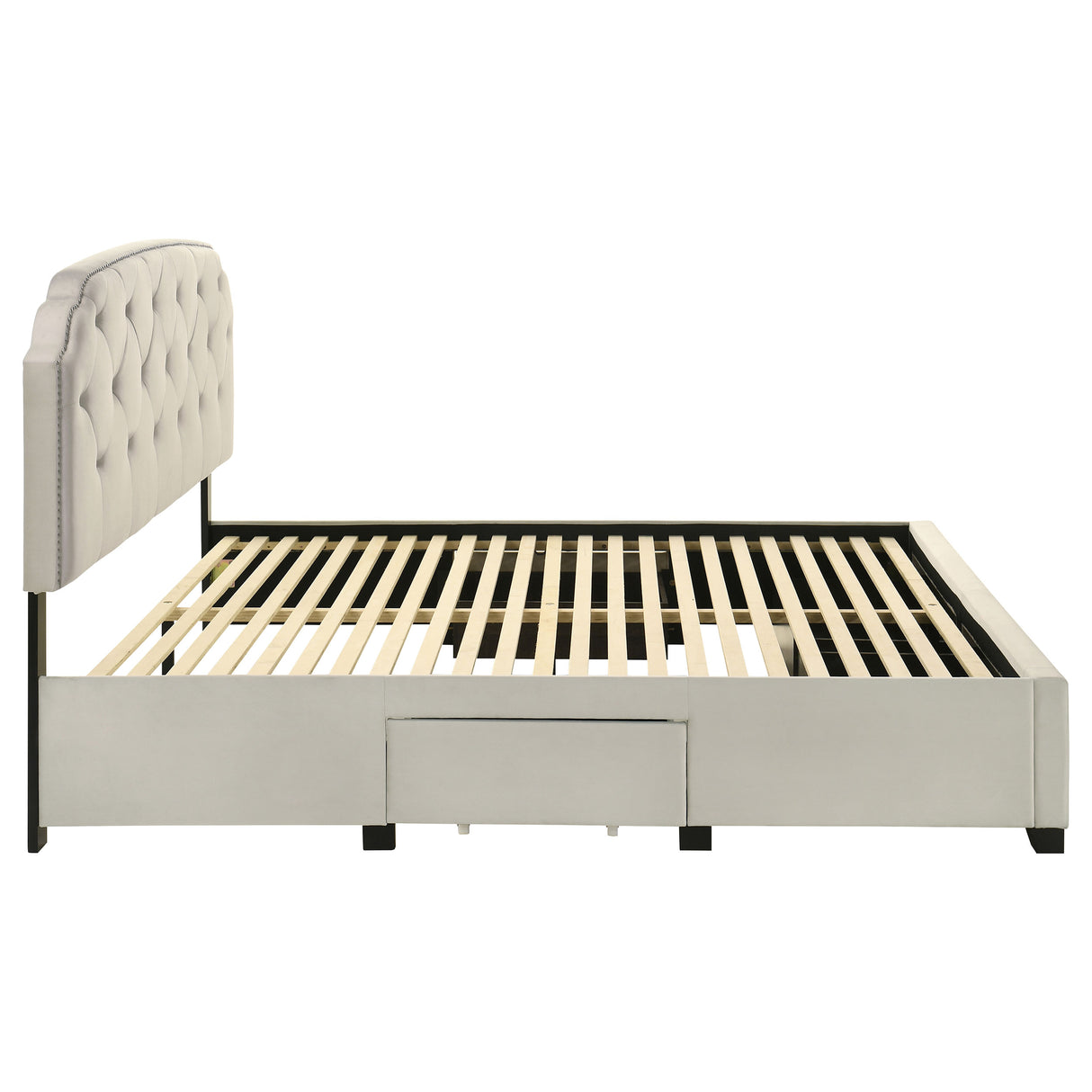 Marianna Panel Platform Storage Bed - Furniture World