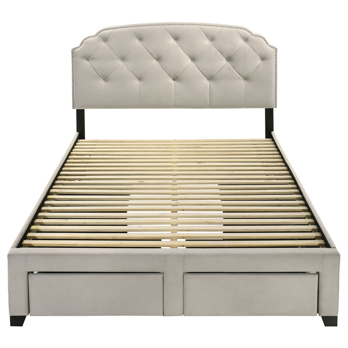 Marianna Panel Platform Storage Bed - Furniture World