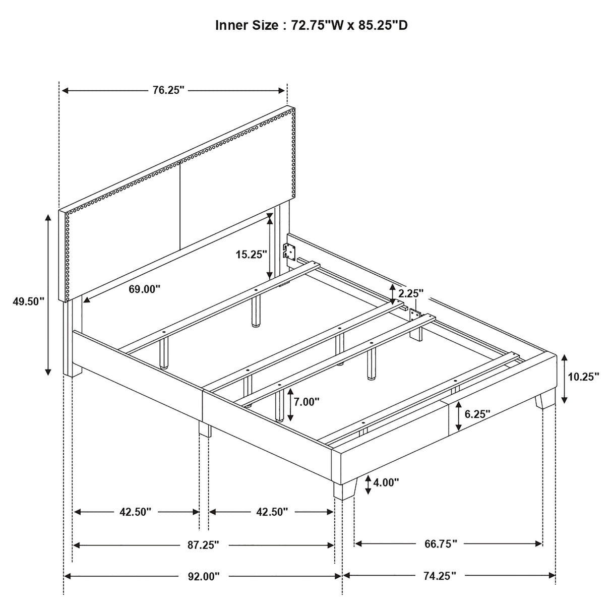 Boyd Panel Bed - Furniture World