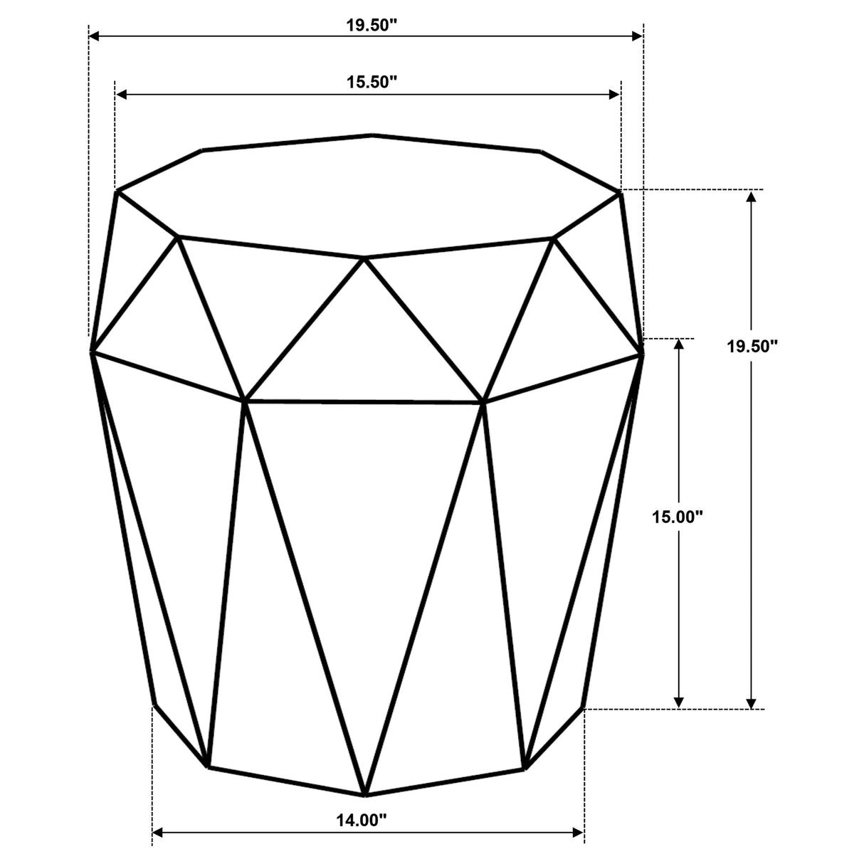 Jacinto Side Table