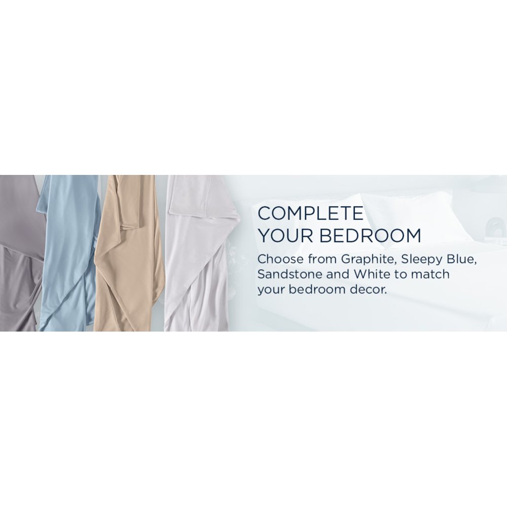 Tempur-Pedic Breeze Pillowcase Set - Sandstone