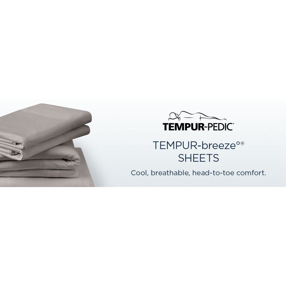 TEMPUR breeze cooling Sheet Set Sleepy Blue