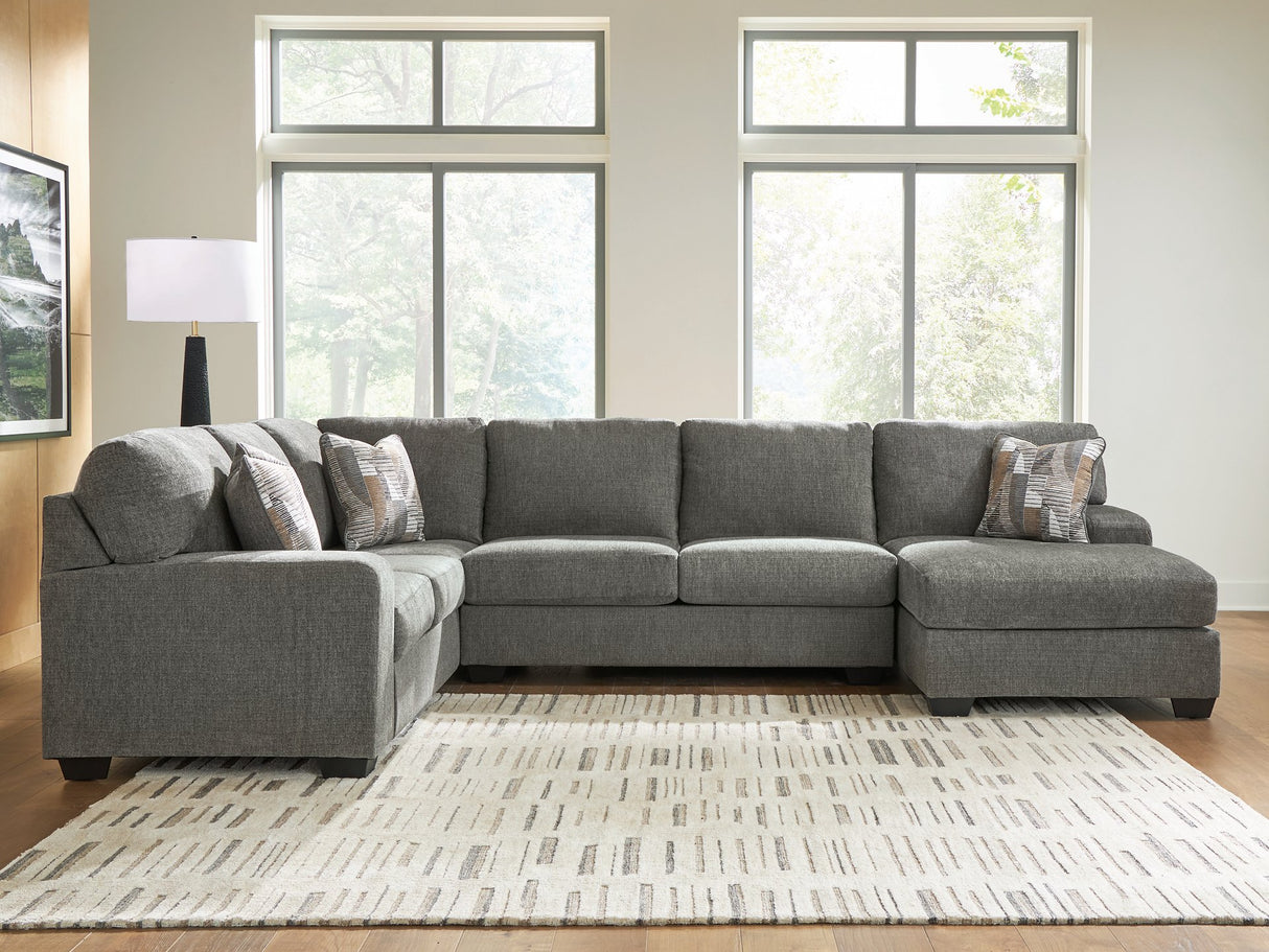 Clarington Sleeper Sectional with Chaise - Furniture World