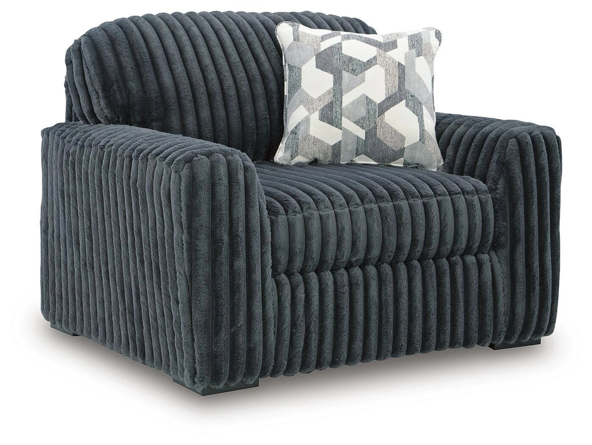 Midnight-Madness Oversized Chair