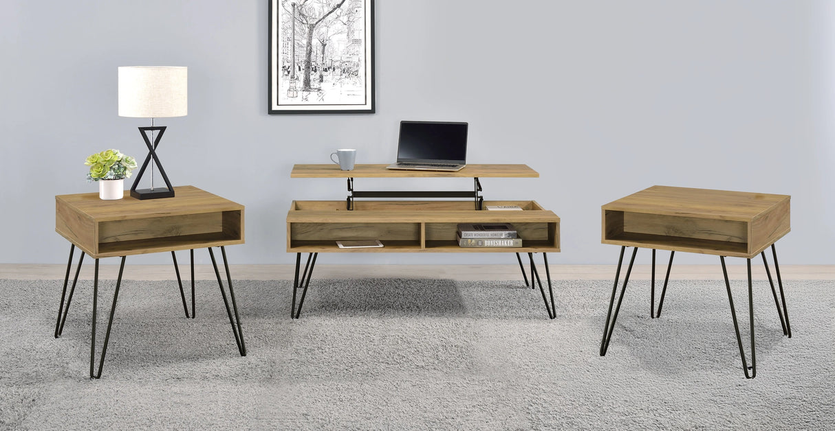 Fanning Lift-Top Coffee Table Set