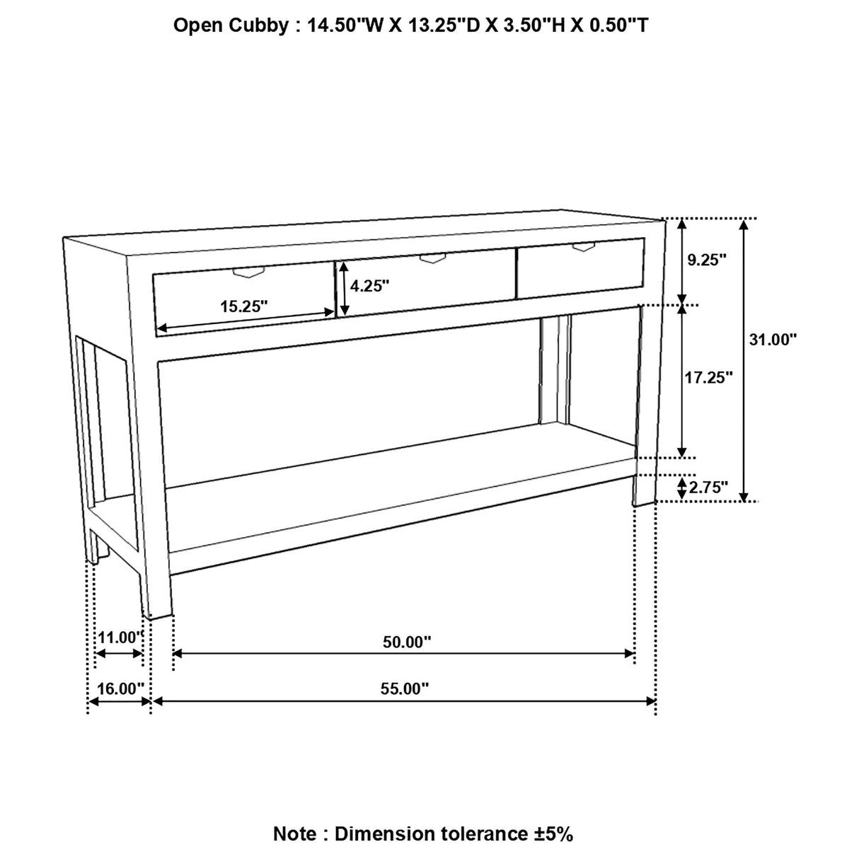 Esther Console Table