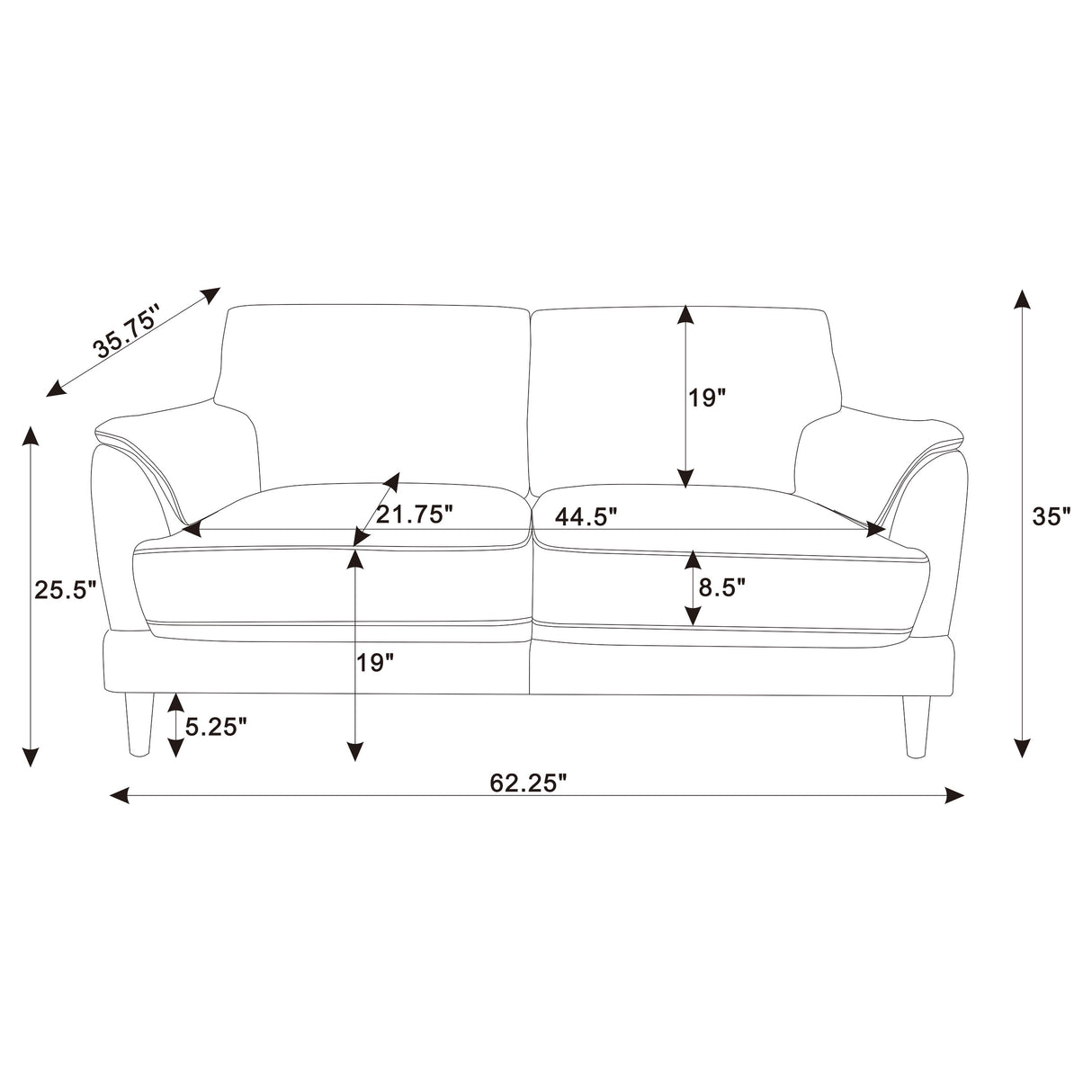 Selma Loveseat