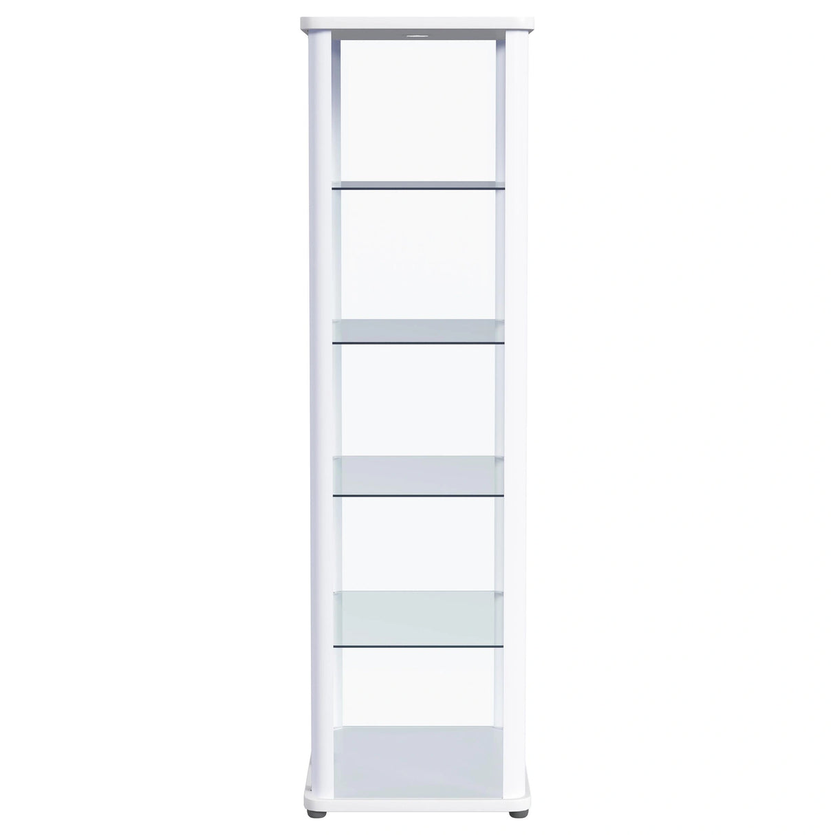 Aero Curio Cabinet with LED Lighting