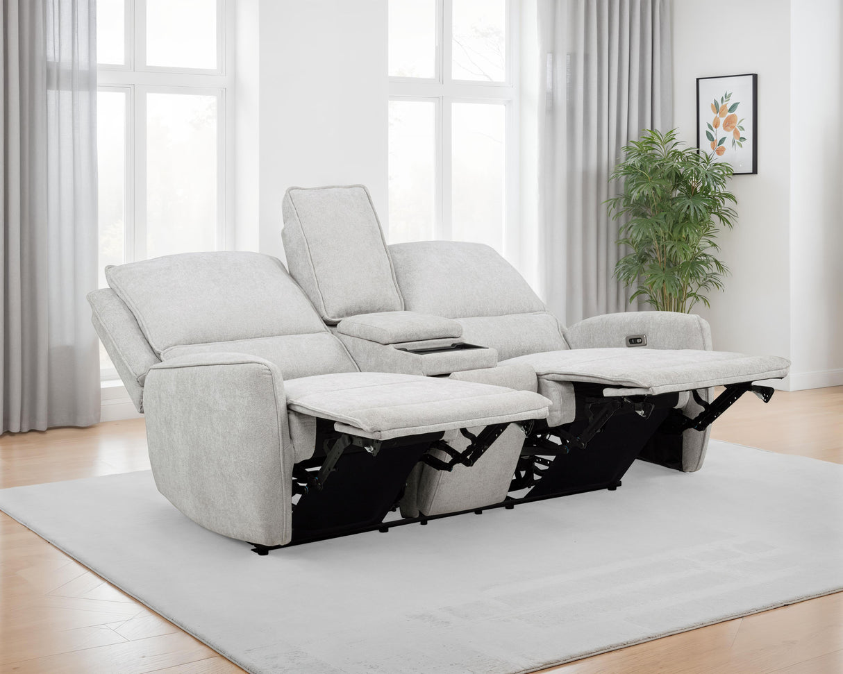 Sylmar Power Reclining Loveseat - Furniture World