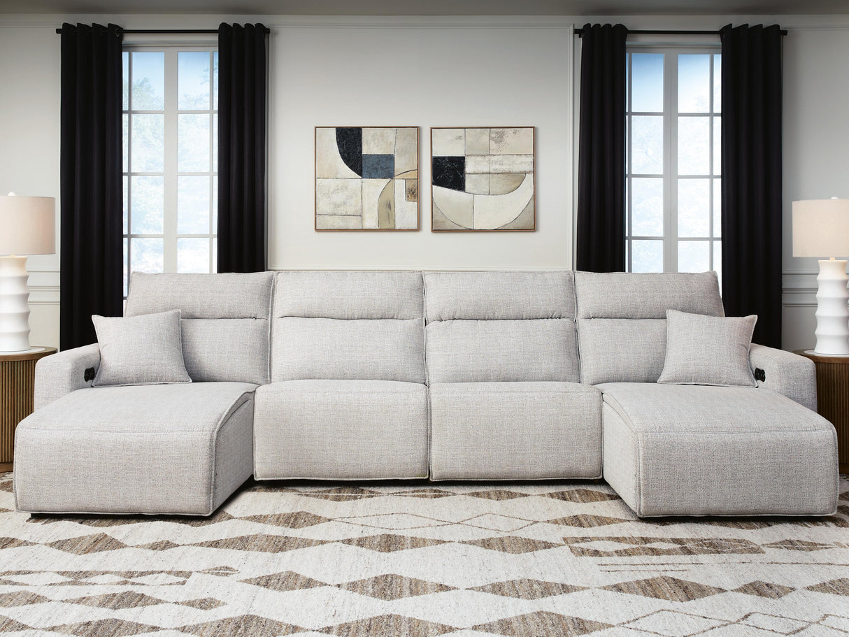 Modmax II Reclining Sectional with Double Chaise