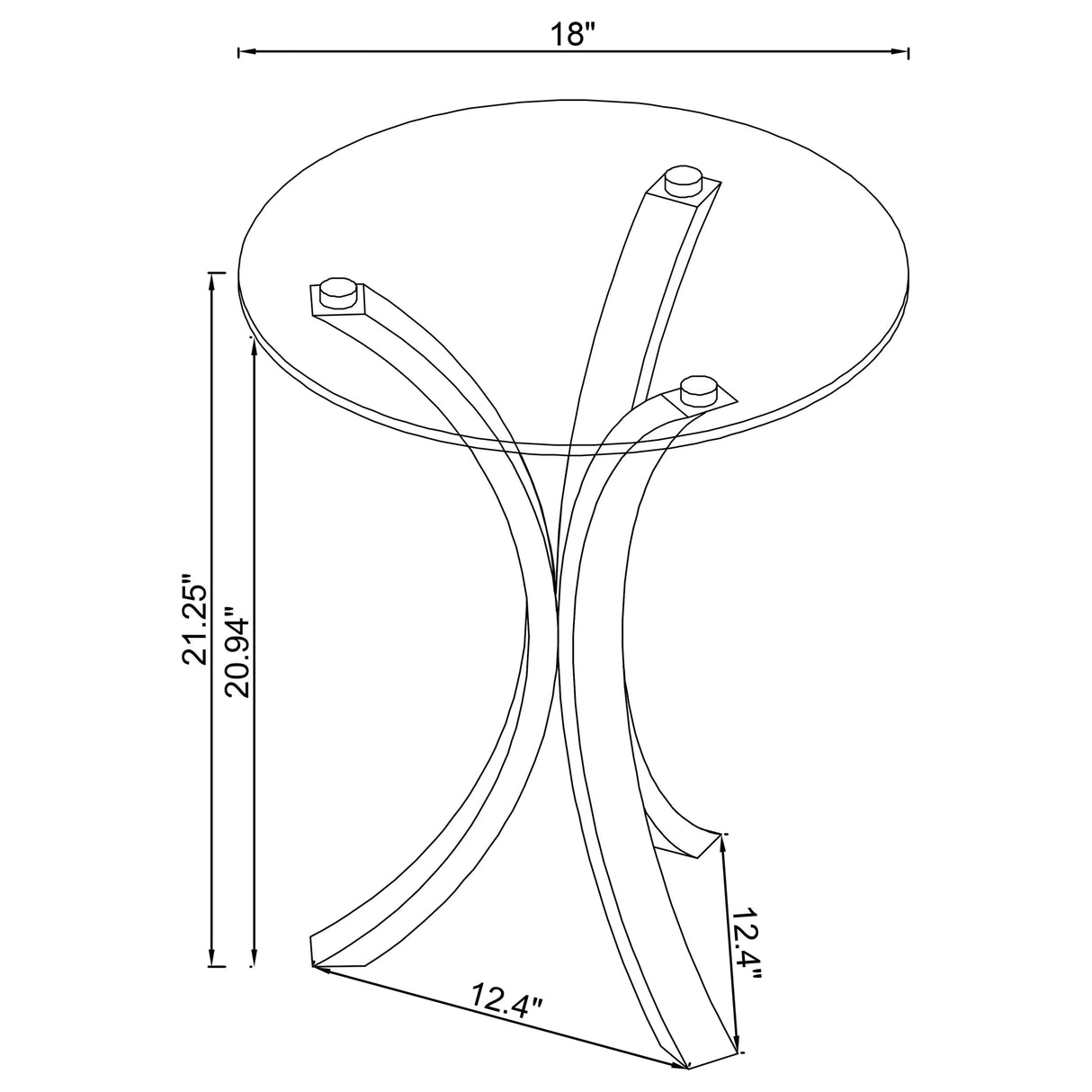 Laning Side Table