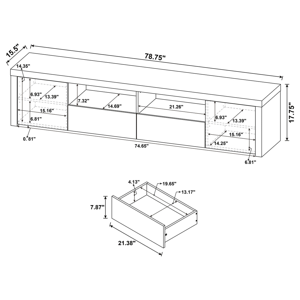 Jude TV Stand - Furniture World