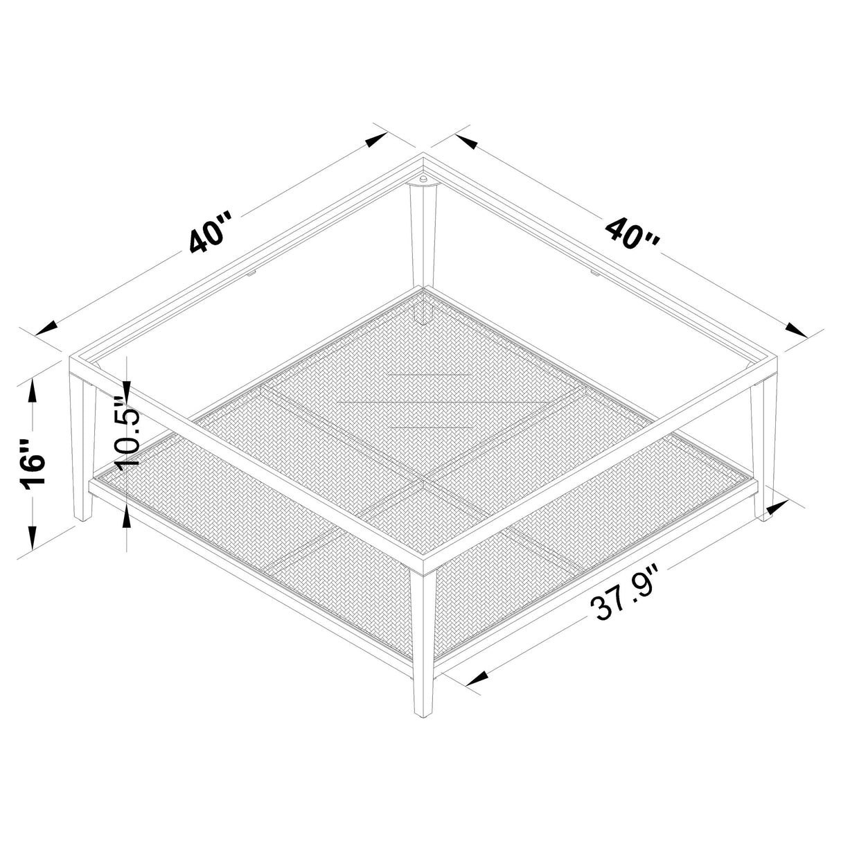 Amherst Coffee Table - Furniture World