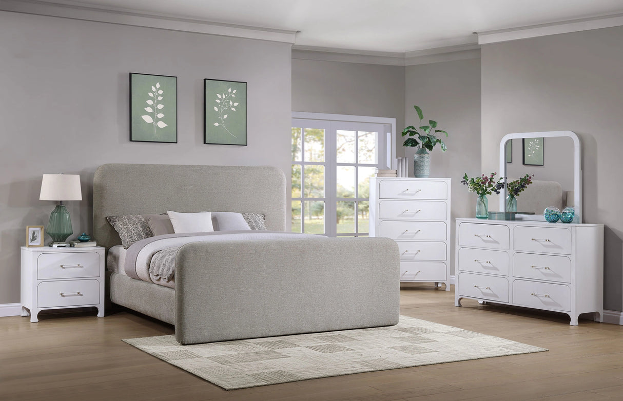 Wren Panel Platform Bed