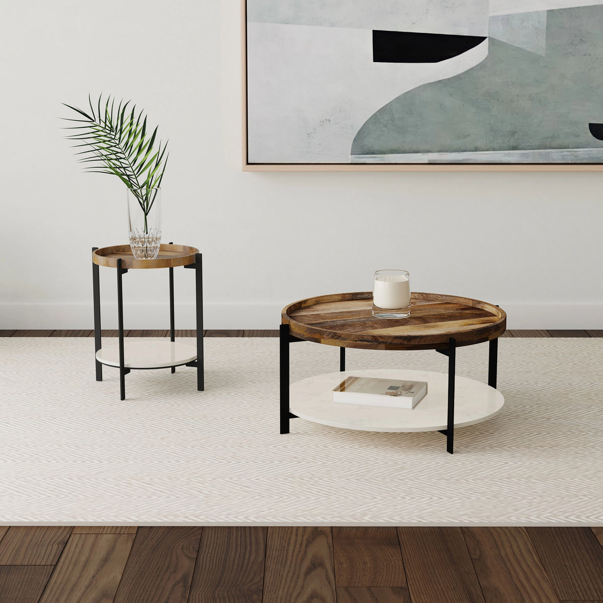 Adhvik End Table