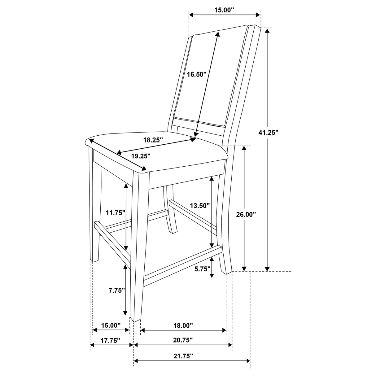 Patterson Counter Height Dining Set