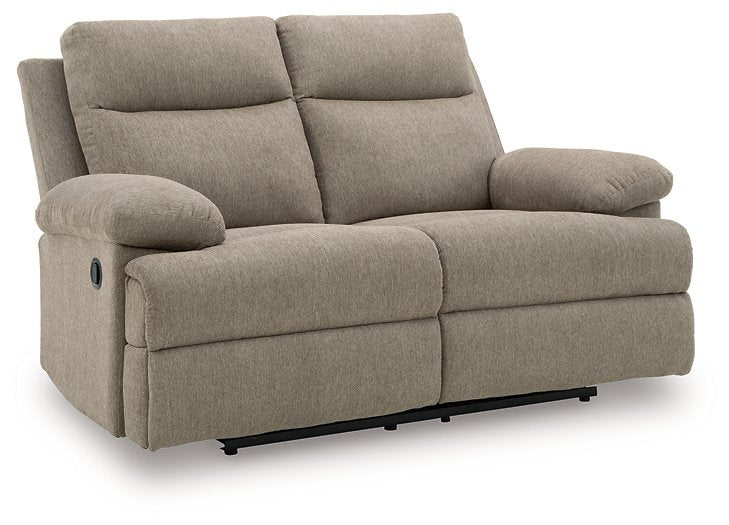 Side-Swipe Reclining Loveseat - Furniture World