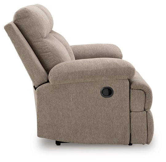 Side-Swipe Reclining Loveseat - Furniture World