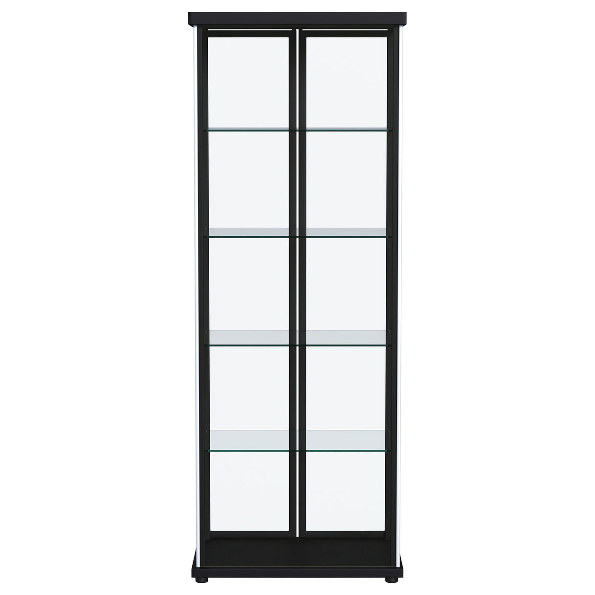 Aero Curio Cabinet with LED Lighting