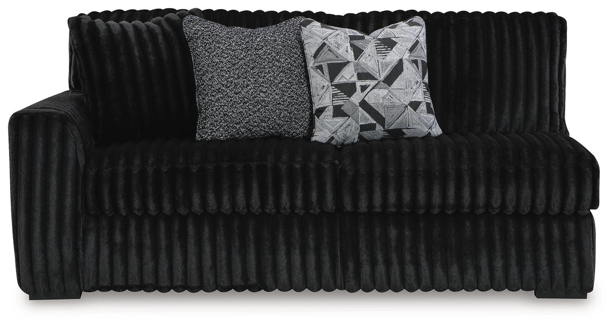 Midnight-Madness Sectional Sofa with Chaise