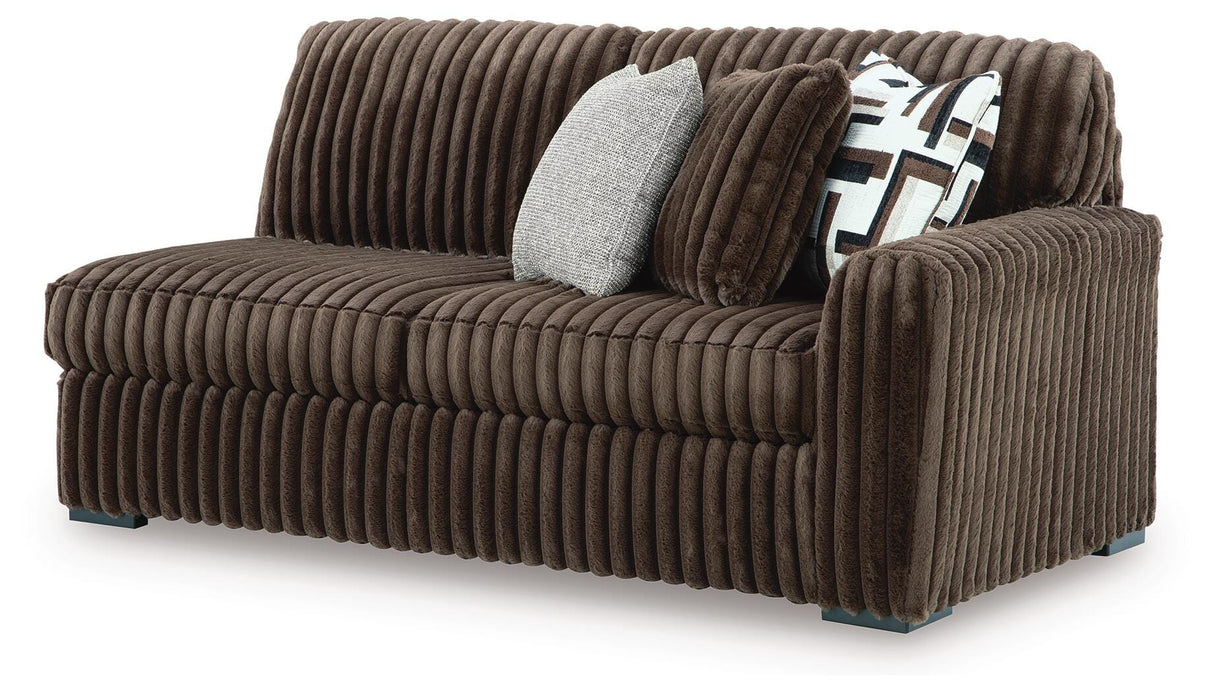 Midnight-Madness Sectional with Chaise