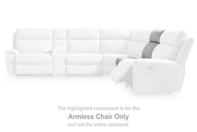Social Pointe Reclining Sectional with Storage Consoles - Furniture World