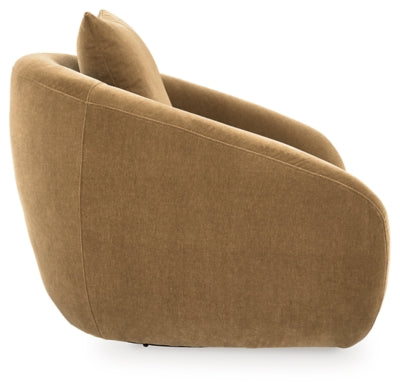 Yahya Swivel Accent Chair - Furniture World