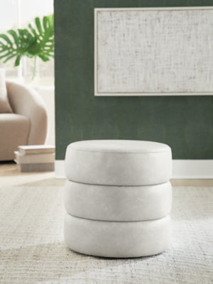 Ummi Swivel Accent Ottoman - Furniture World