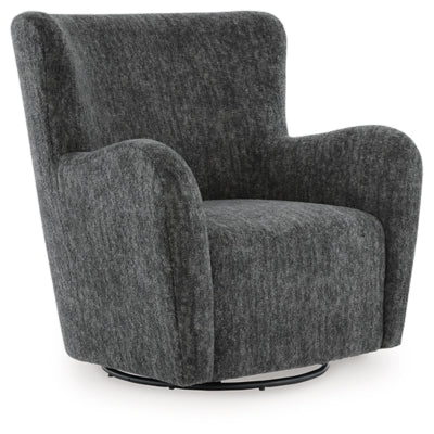 Rowenburg Swivel Glider Accent Chair - Furniture World