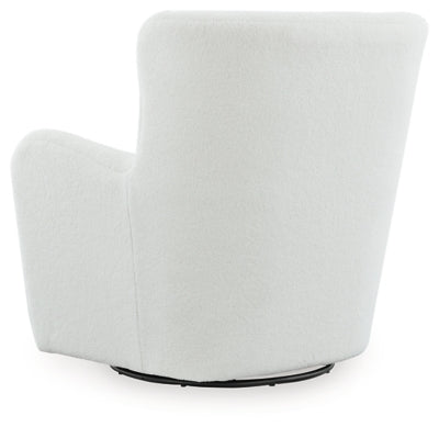Rowenburg Swivel Glider Accent Chair - Furniture World