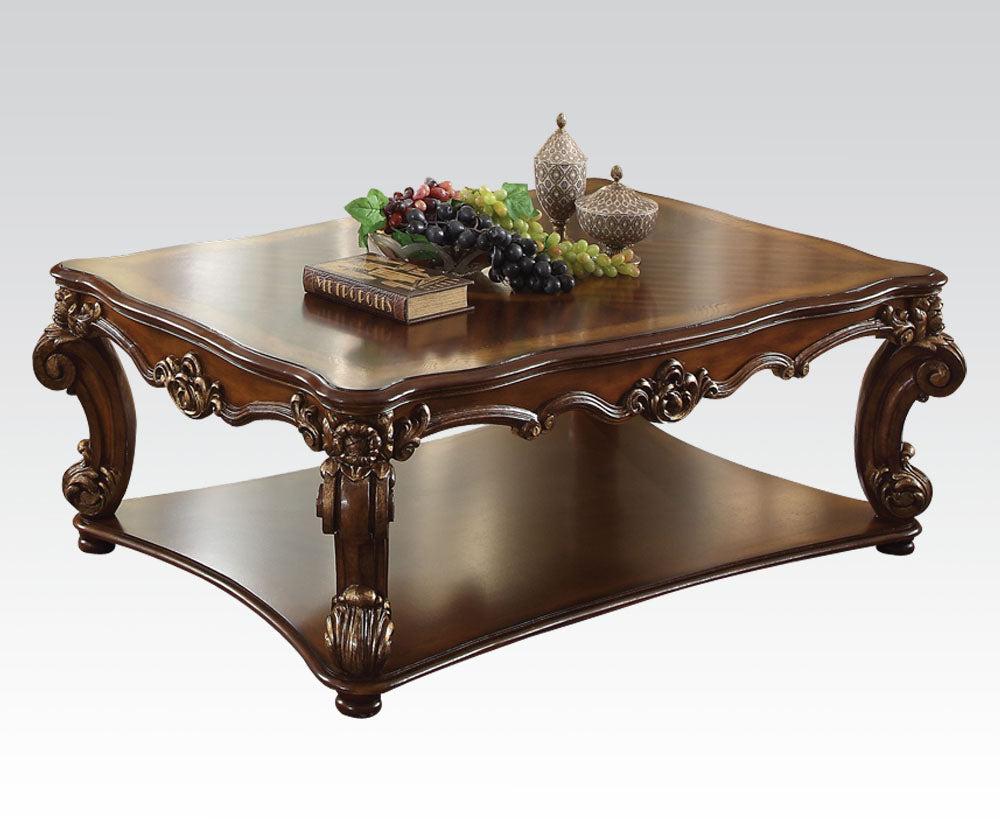 Acme Vendome Rectangular Coffee Table in Cherry 82000 - Furniture World