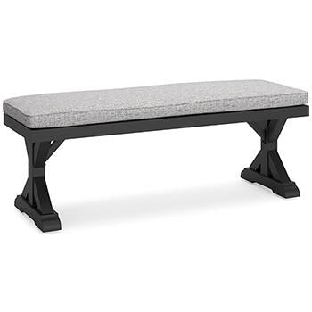 Beachcroft Outdoor Bench with Cushion - Furniture World