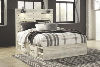 Cambeck Bed with 2 Storage Drawers - Furniture World
