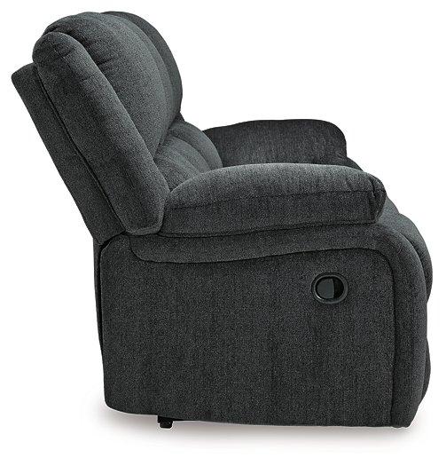Draycoll Reclining Sofa - Furniture World