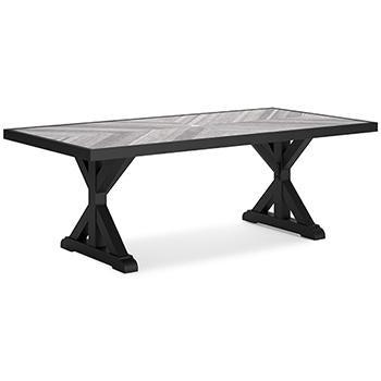 Beachcroft Outdoor Dining Table - Furniture World