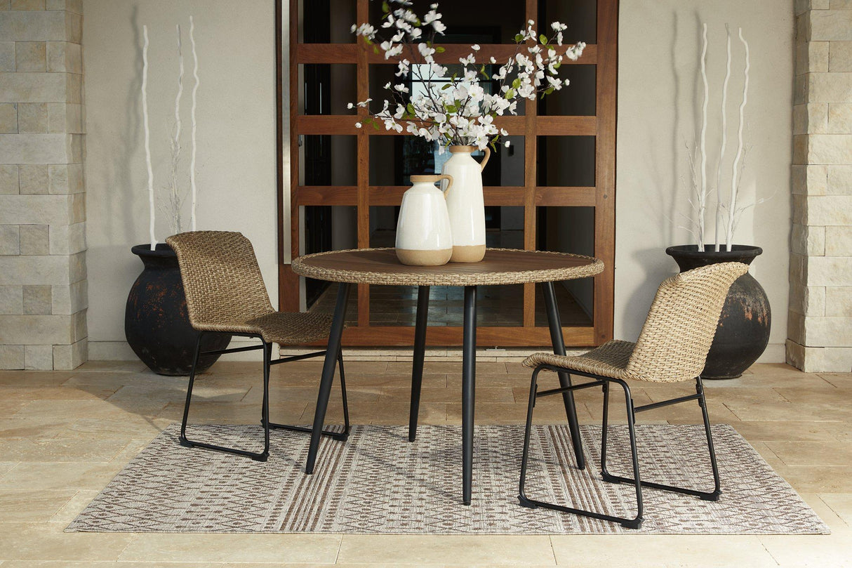 Amaris Outdoor Dining Set - Furniture World