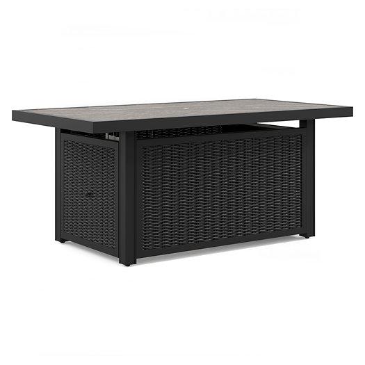 Beachcroft Outdoor Fire Pit Table - Furniture World