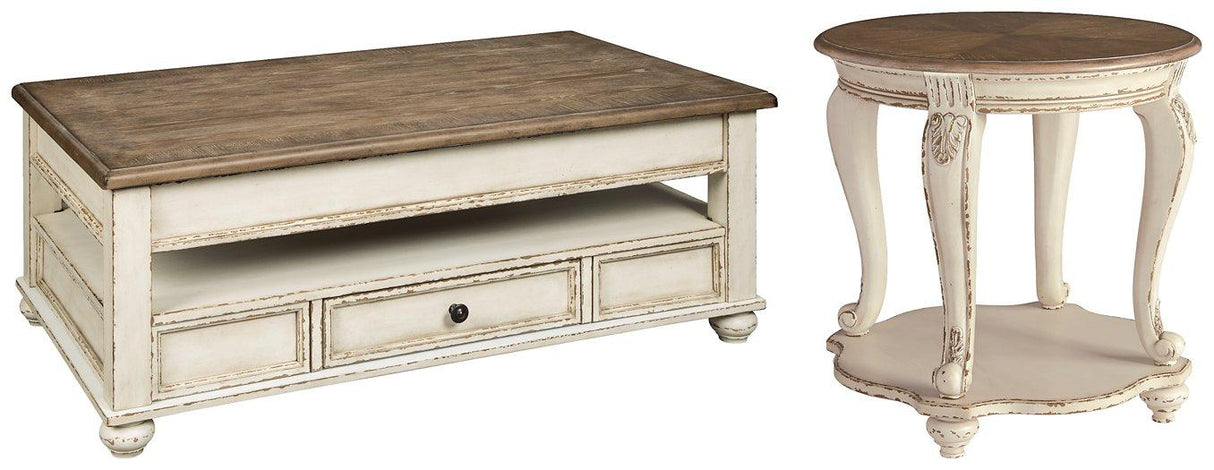 Realyn Table Set - Furniture World