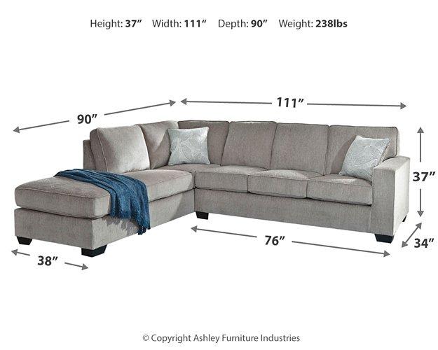 Altari Sectional with Chaise - Furniture World