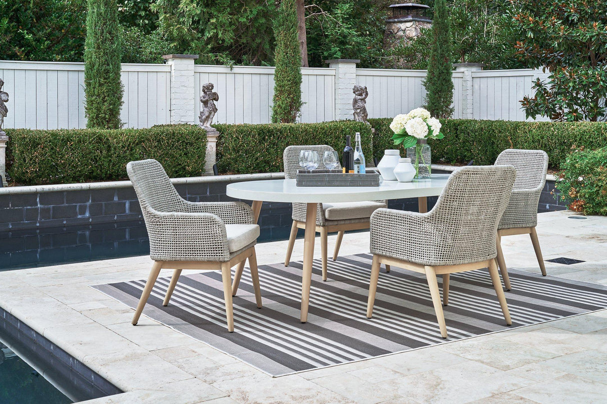 Seton Creek Outdoor Dining Package - Furniture World