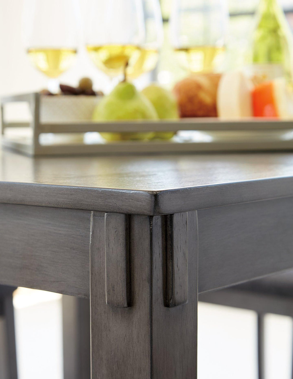 Bridson Counter Height Dining Table and Bar Stools (Set of 5) - Furniture World