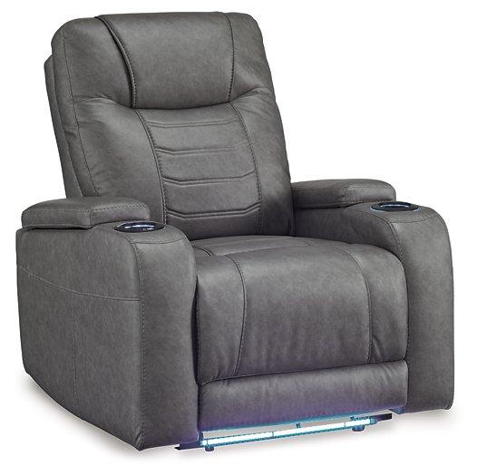 Schooner Rocks Power Recliner - Furniture World