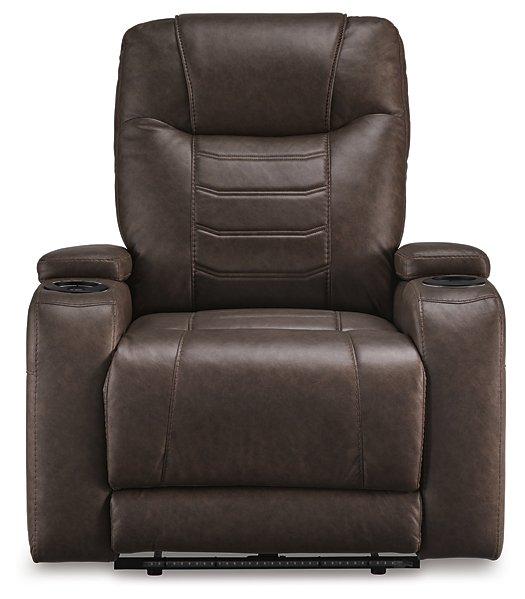 Schooner Rocks Power Recliner - Furniture World