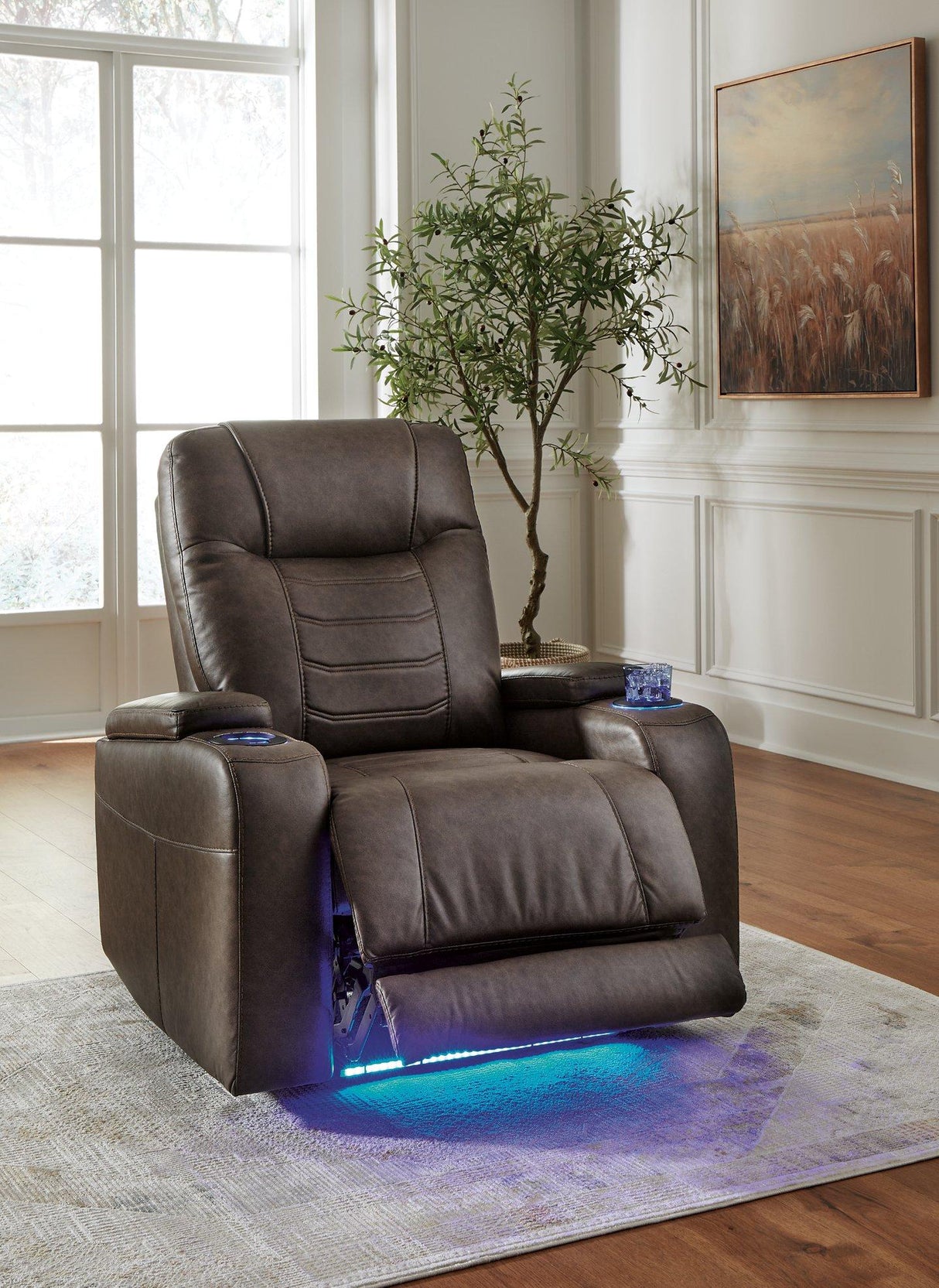 Schooner Rocks Power Recliner - Furniture World
