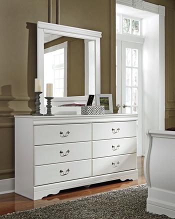 Anarasia Dresser and Mirror - Furniture World