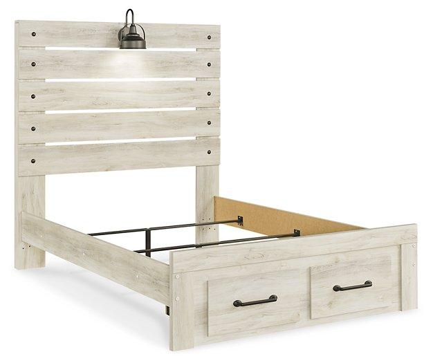 Cambeck Bed with 2 Storage Drawers - Furniture World