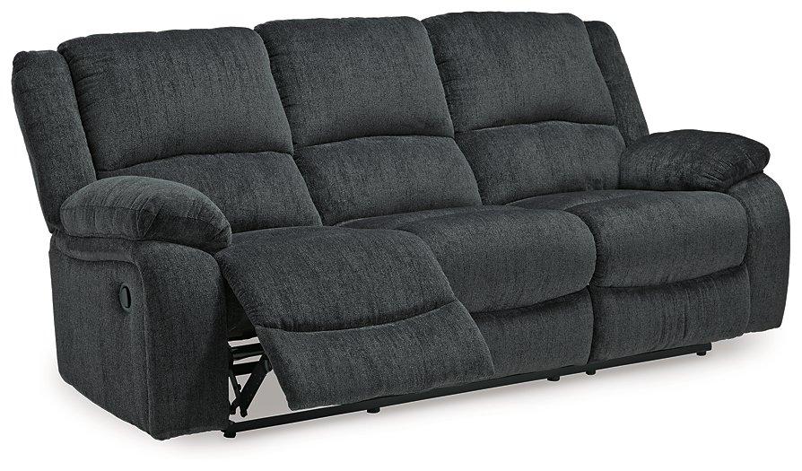 Draycoll Reclining Sofa - Furniture World